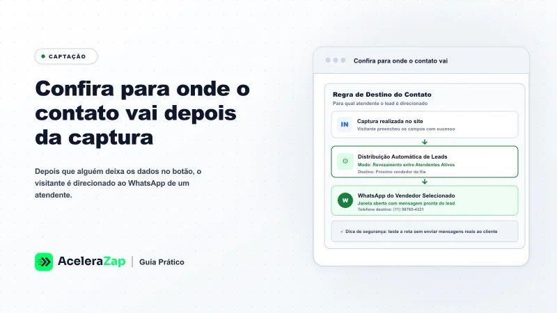 Capa: Confira para onde o contato vai depois da captura